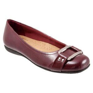 Trotters Womens Sizzle Sign Burgundy Shoes NWT